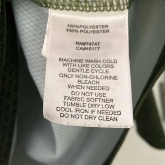 Bass Pro Shops Olive Camo Long Sleeve tech fabric shirt - Picture 10 of 15